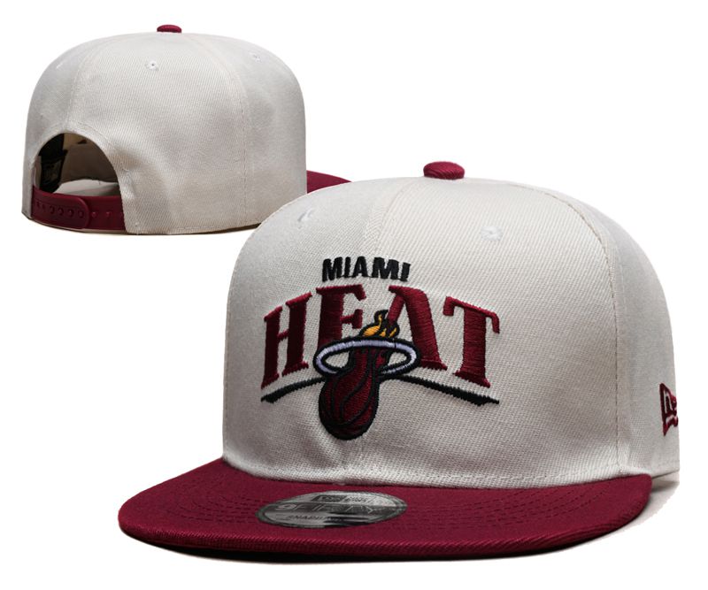 2024 NBA Miami Heat Hat YS20241030->nba hats->Sports Caps